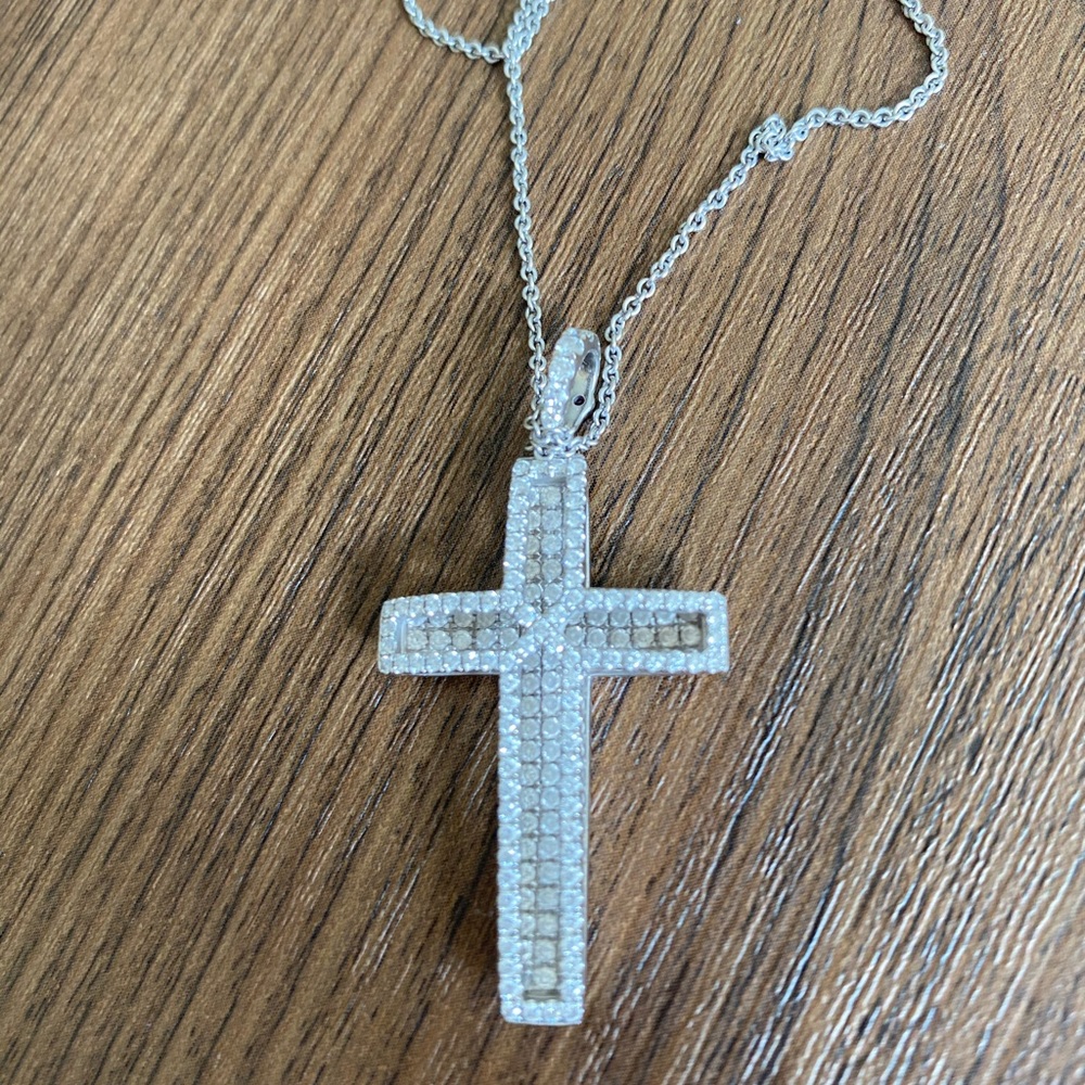 Diamond Cross Necklace